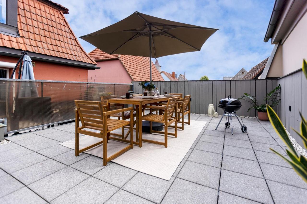 Homie Stay Badgasse - Fewos Am Main Mit Dachterrasse & Fahrradgarage Ochsenfurt Εξωτερικό φωτογραφία